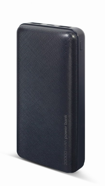 Gembird Powerbank 20000 nero micro usb/type-c