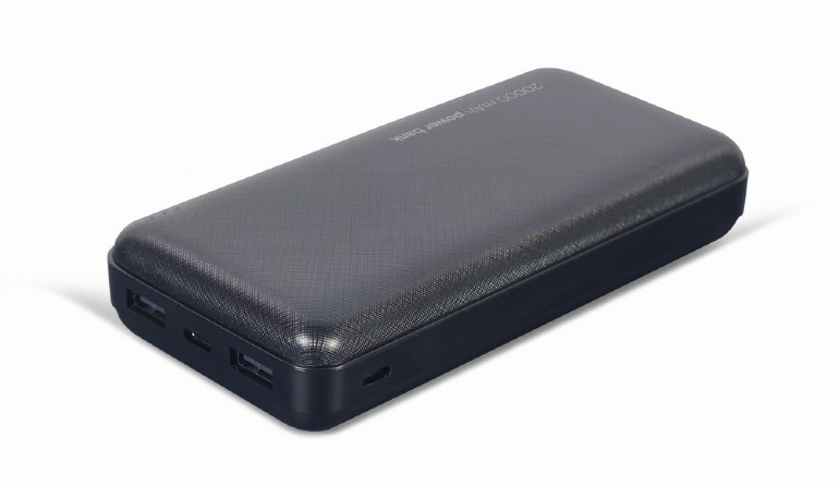 Gembird Powerbank 20000 nero micro usb/type-c