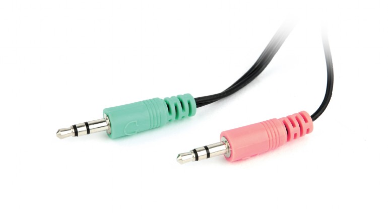 Gembird Cuffia stereo con microfono flessibile, colore nero