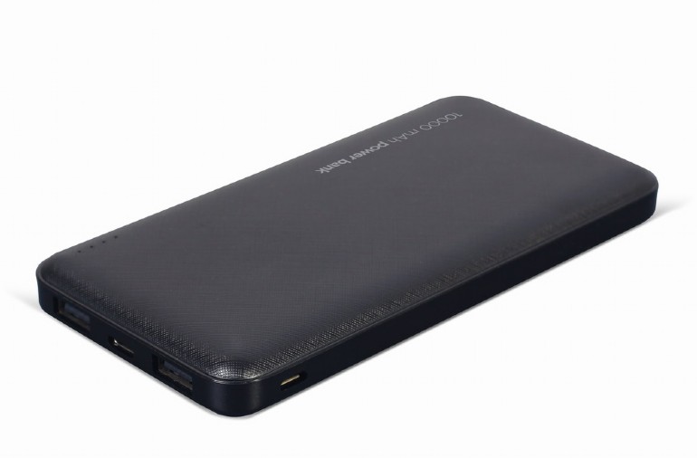 Gembird Powerbank 10000 nero Micro usb/Type-C
