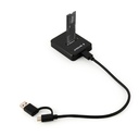 Docking Station SSD Gembird DD-U3M2 Desktop USB Type-C M.2 SATA & NVME nero