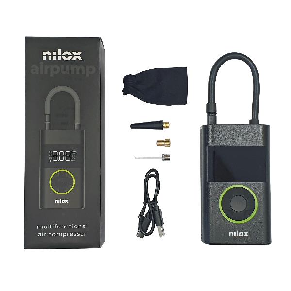 NILOX URBAN - Mini Compressore Portatile Multifunzione 