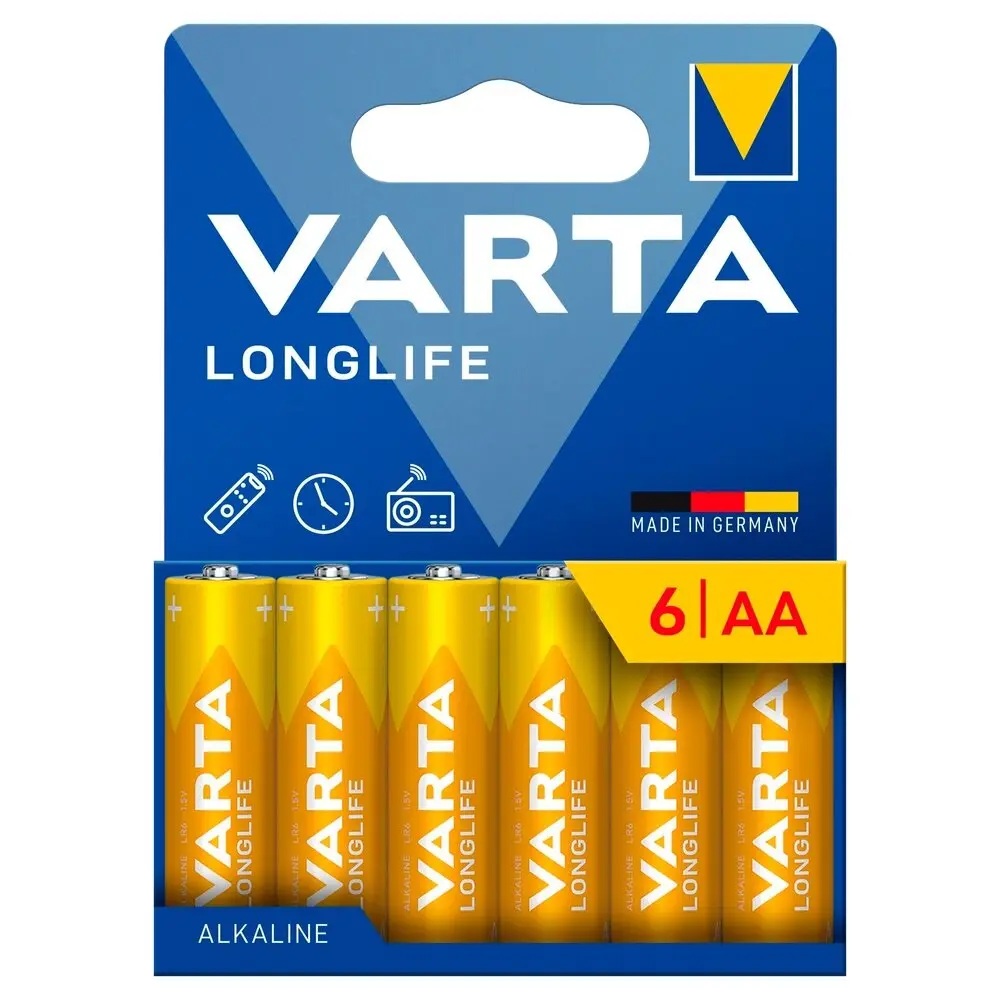 VARTA STILO LONGLIFE AA BL6 pz
