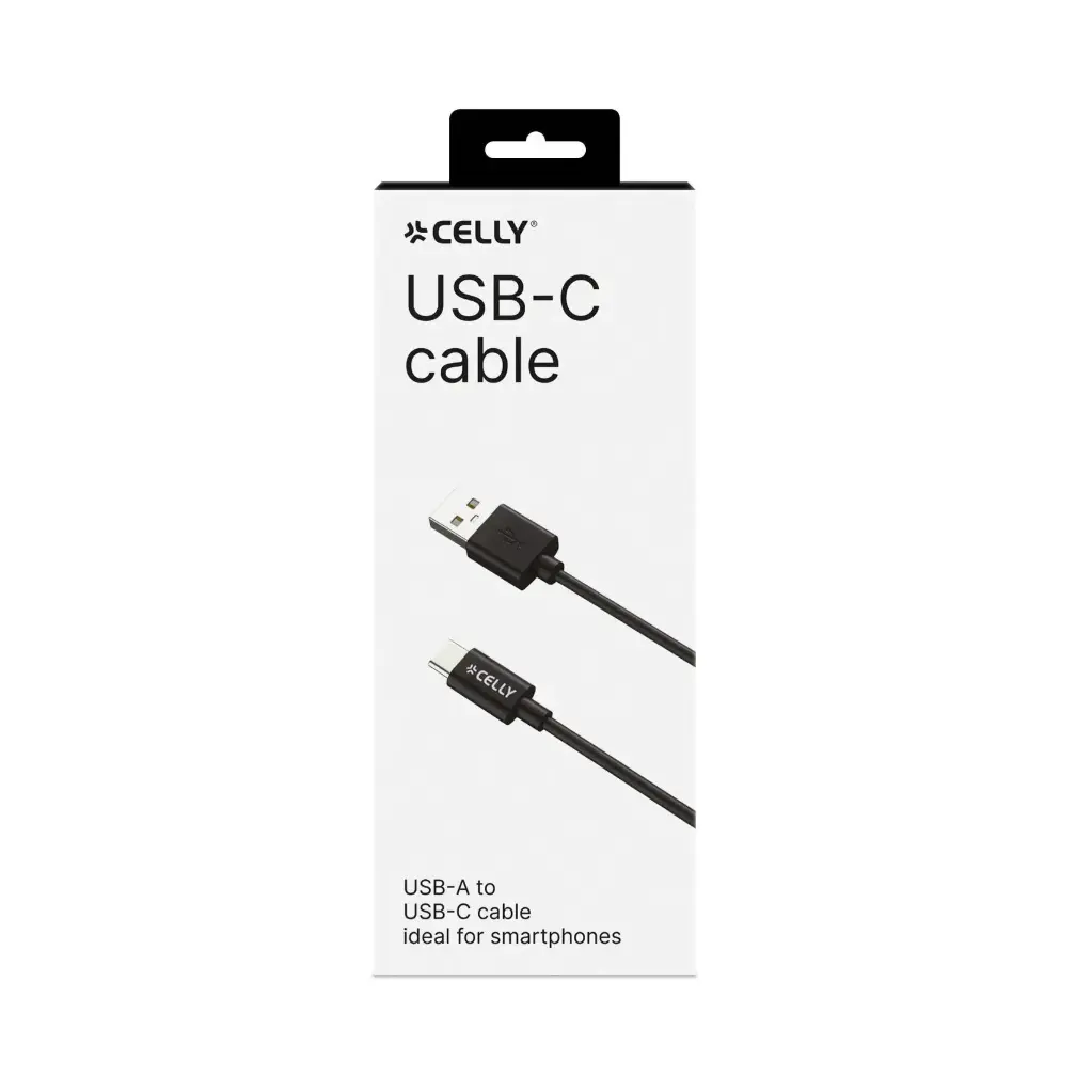 Celly Cavo Usb / Usb type- C 15W, nero 