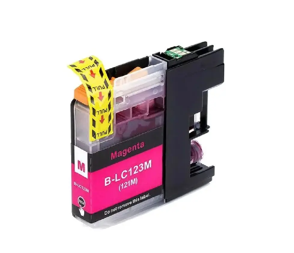 Cartuccia compatibile Brother LC 123 Magenta