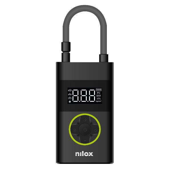 NILOX URBAN - Mini Compressore Portatile Multifunzione 