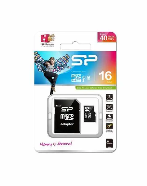 Silicon Power micro sd 16gb c10