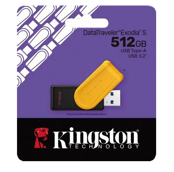 Kingston USB Exodia S 512gb 3.2 gen.1