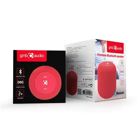 Gembird Casse BT, Rosso
