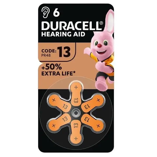 Duracell Acustica EasyTAB 13 Bl6