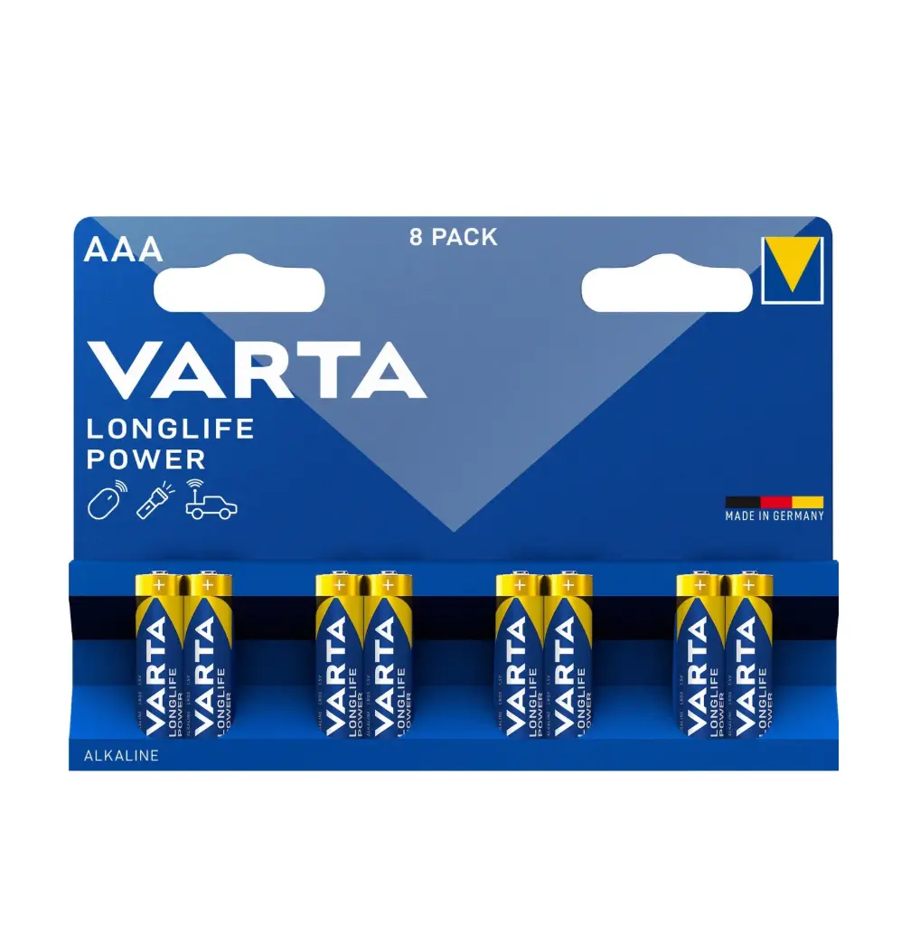 VARTA LONGLIFE POWER AAA Bl8 pz