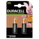 Duracell Stilo AA Ricaricabili 1300mha Bl2