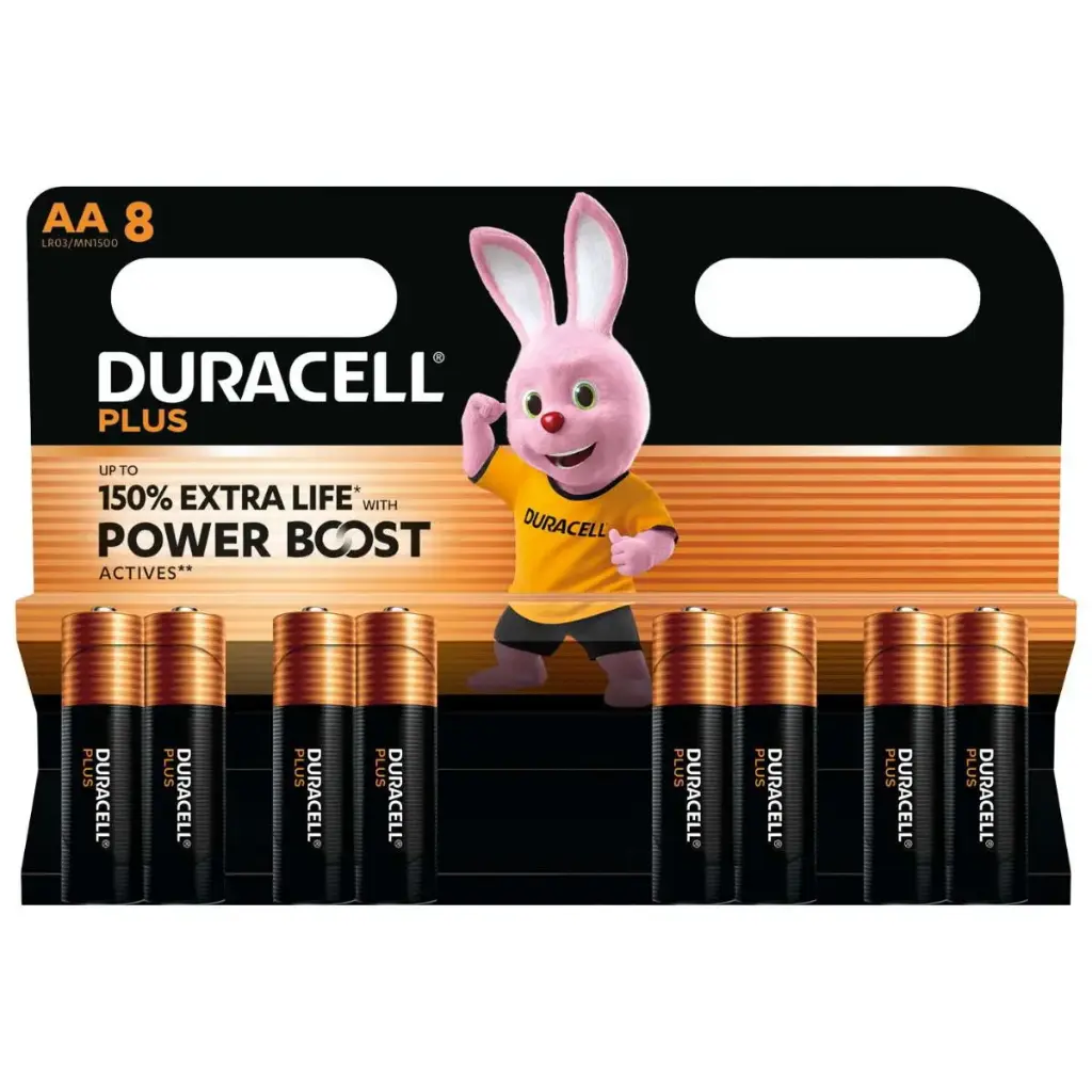 Duracell Plus poowerboost Stilo AA BL8