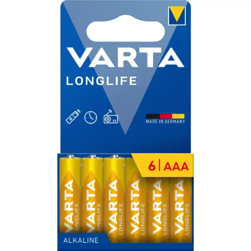 [04103101746] VARTA MINISTILO LONGLIFE AAA BL6 pz