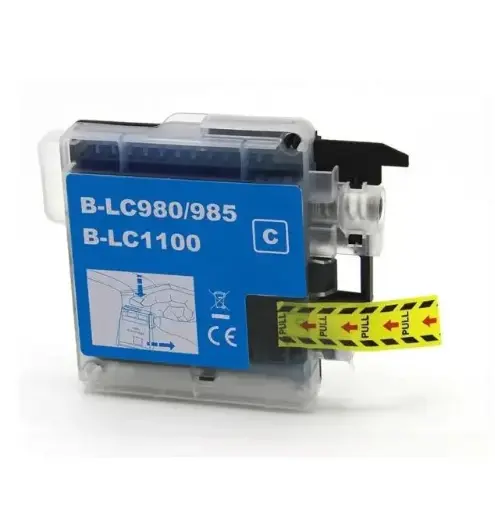 [LC980-1100C] Cartuccia compatibile Brother LC980 LC1100 Ciano