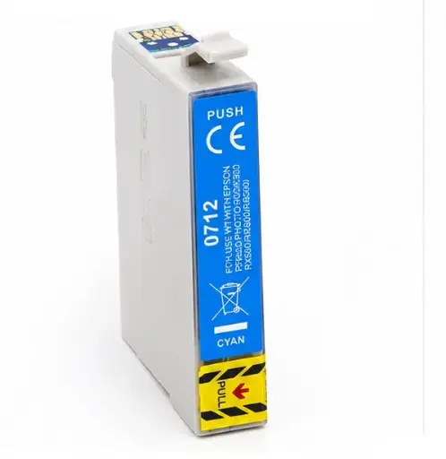[T0712/C] Cartuccia compatibile Epson T 712 Ciano