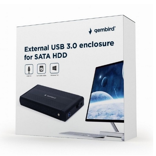 [EE3-U3S-3] Box esterno per HDD da 3.5" USB 3.0