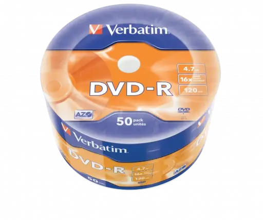 [43788] Verbatim DVD-R 4.7 GB campana da 50 pz (Siae Inclusa)