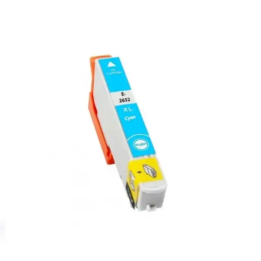 [T2632/C] Cartuccia compatibile Epson T 2632 Ciano