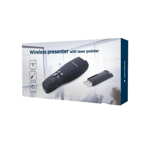 [WP-L-12] Gembird Presentatore wireless con puntatore laser