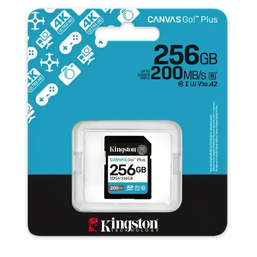 [SDG4/256GB] Kingston SDXC Card 256GB C.10 V30 Plus