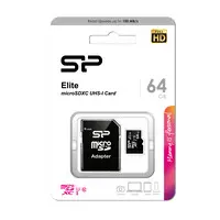 [SP064GBSTXBU1V10SP] Silicon Power micro sd 64gb c10