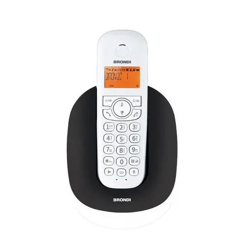 [10275020] Brondi Cordless Manta, nero/bianco