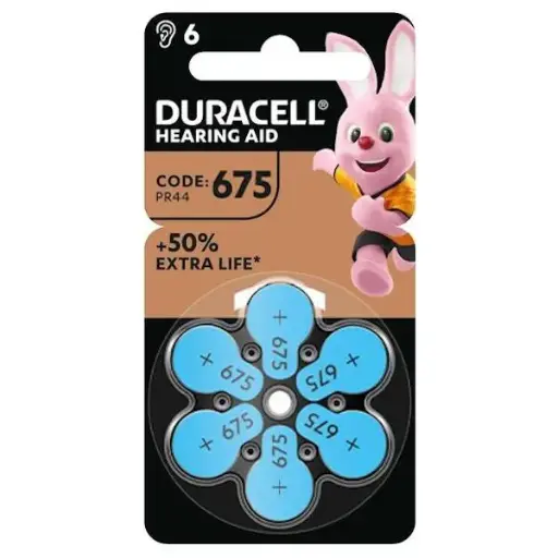 [DU81R1] Duracell Acustica EasyTAB 675 Bl6