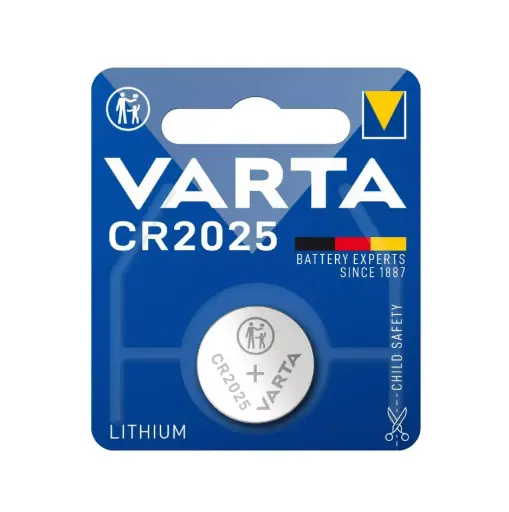 [06025101401] VARTA LITHIUM Coin CR2025 Bl1