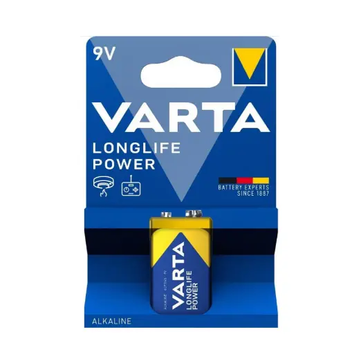 [04922121411] Varta LONGLIFE POWER 9V BL1 pz