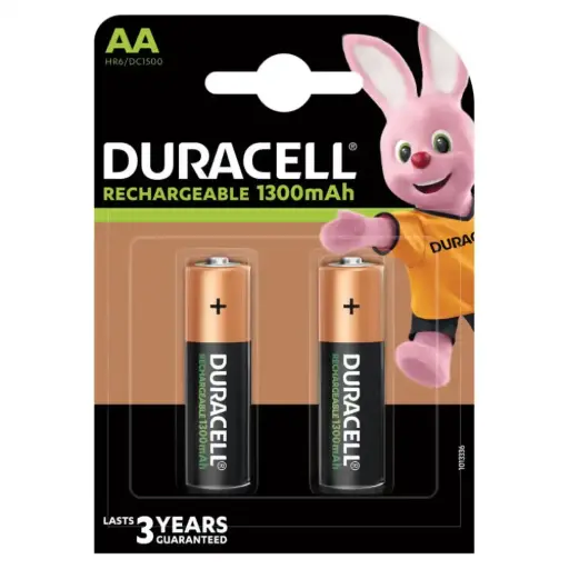 [RICB21300] Duracell Stilo AA Ricaricabili 1300mha Bl2