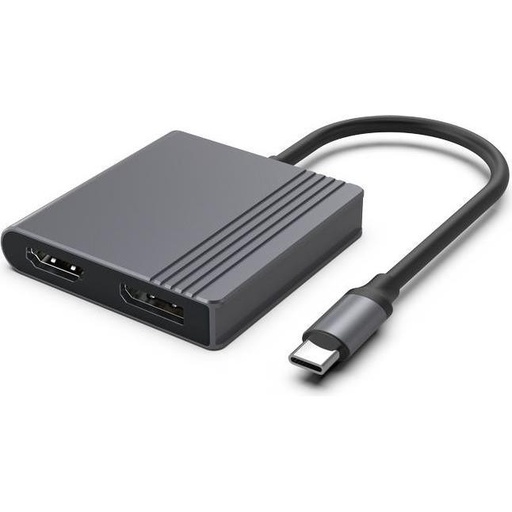 [A-CM-HDMIFDPF-01] Cablexpert Adatattore da Type C a 1 Hdmi e 1 Displayport